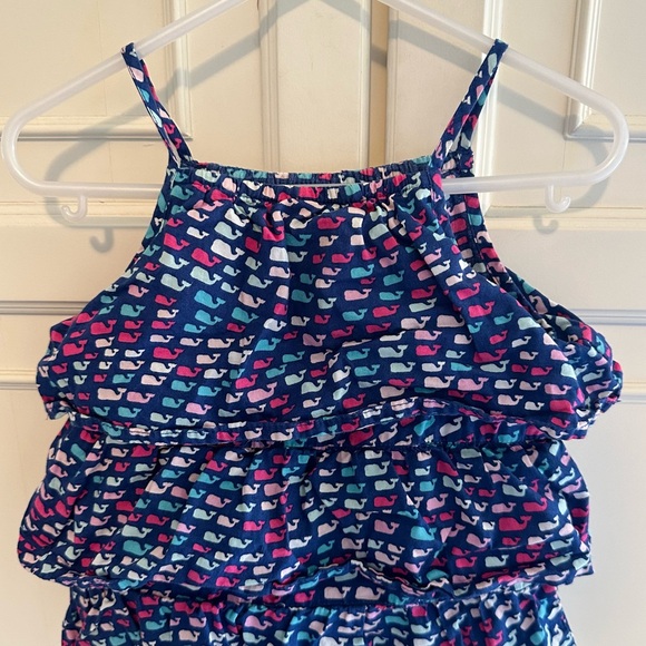Vineyard Vines for Target Whale Ruffled Romper - Picture 2 of 8